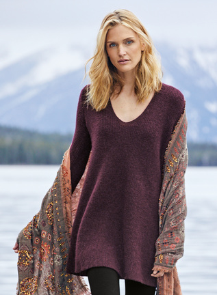 Ethno Unisex Alpaca Wool Sweater