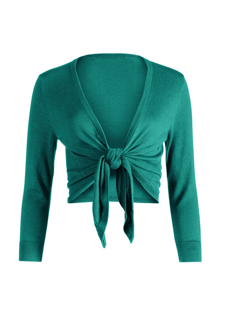 cardigan tie waist