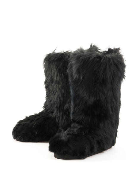 furry slipper boots womens