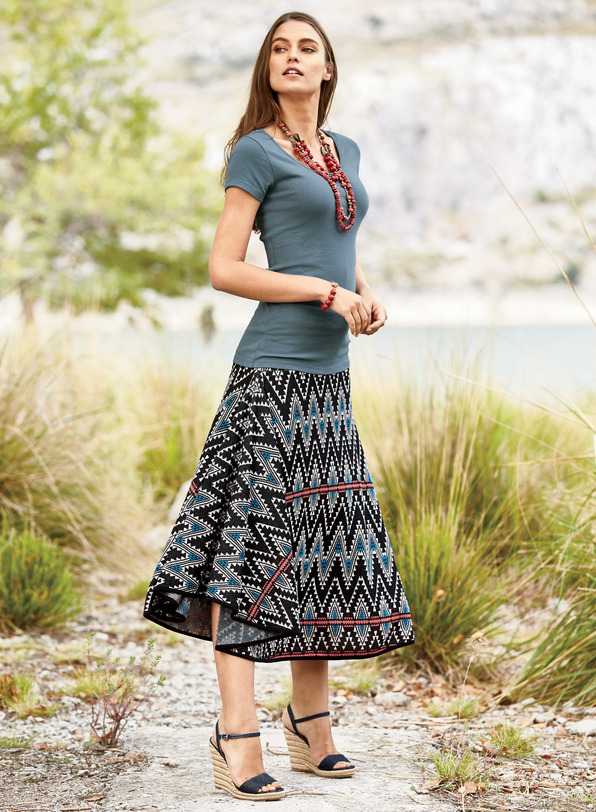 Pima Cotton Berber Circle Skirt - Peruvian Connection