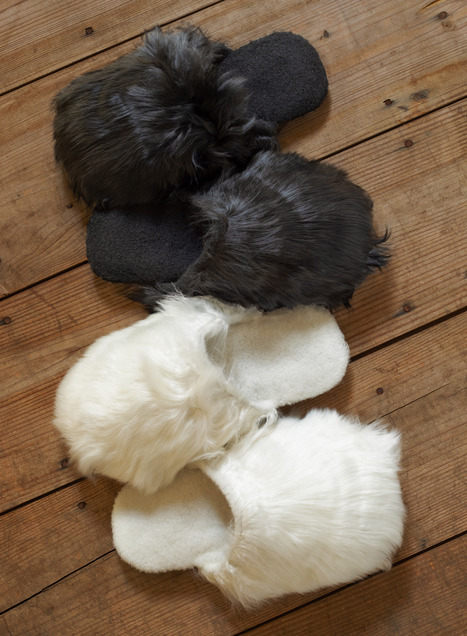 alpaca connection slippers