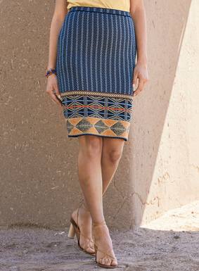 Womens Knee Length & Short Skirts: Shop Knee Length & Above the Knee Skirts  in Pima Cotton - Peruvian Connection
