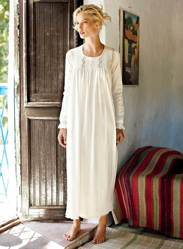 pima cotton gown
