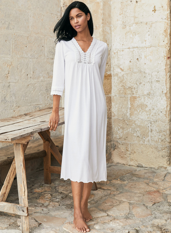 Beatrix Pima Cotton Nightgown