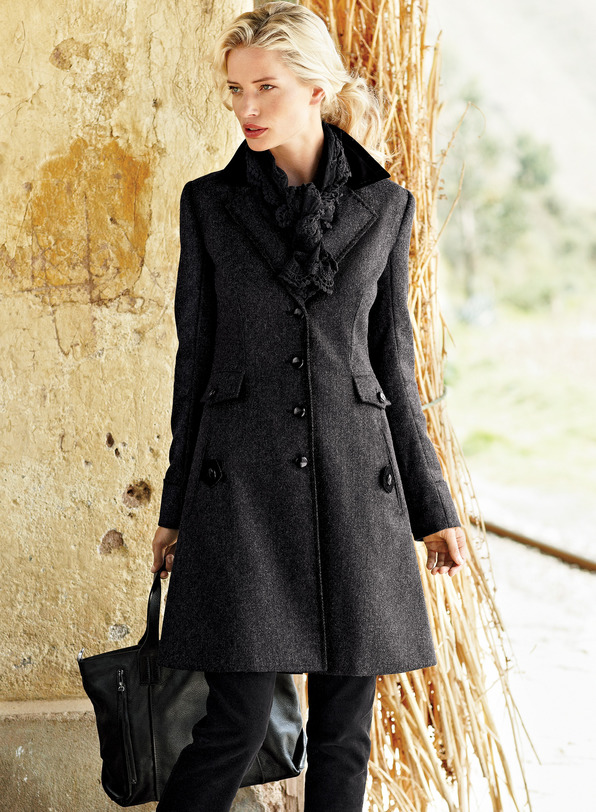 Baby Alpaca Donwell Riding Coat - Peruvian Connection