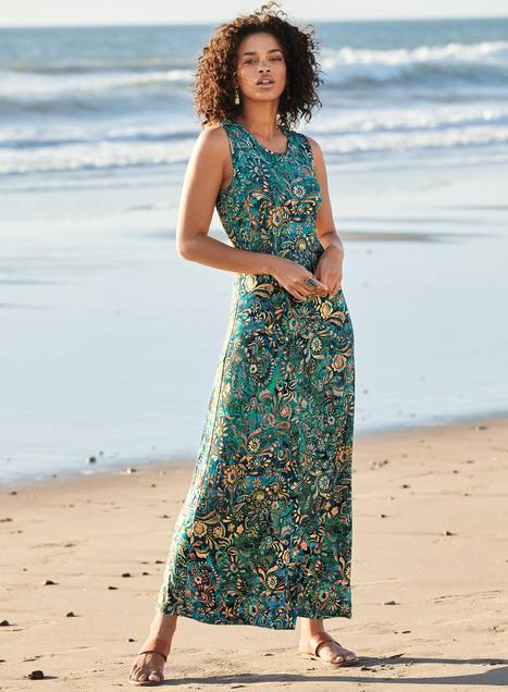 Batik Print Summer Dress - Sale Styles ...