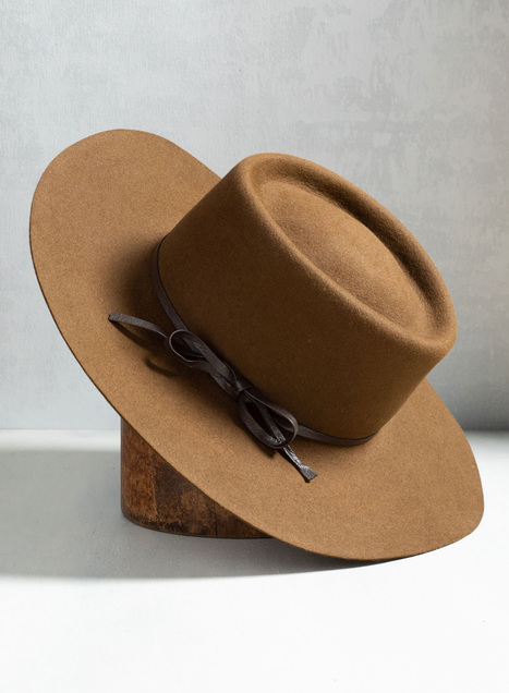 brown gaucho hat