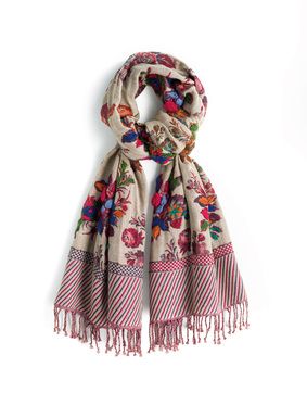 WOMEN FASHION Accessories Shawl Pink shawl Pink Single discount 95% Mo 